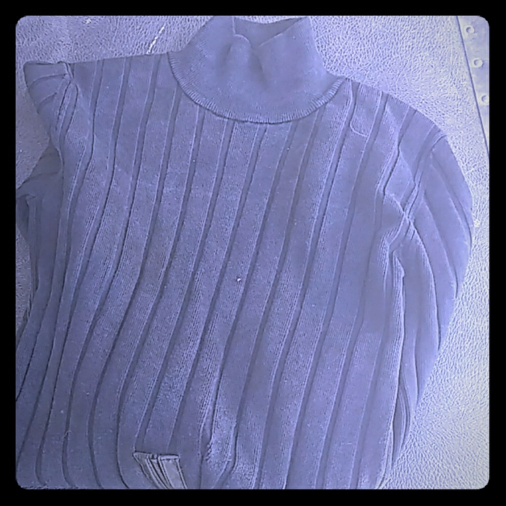 Black turtle neck